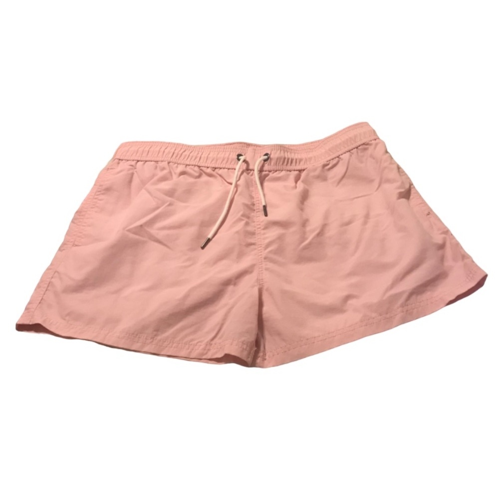 Pastel Pink Minimalist Athleisure Activewear Athletic Gym Women's Size XL Shorts